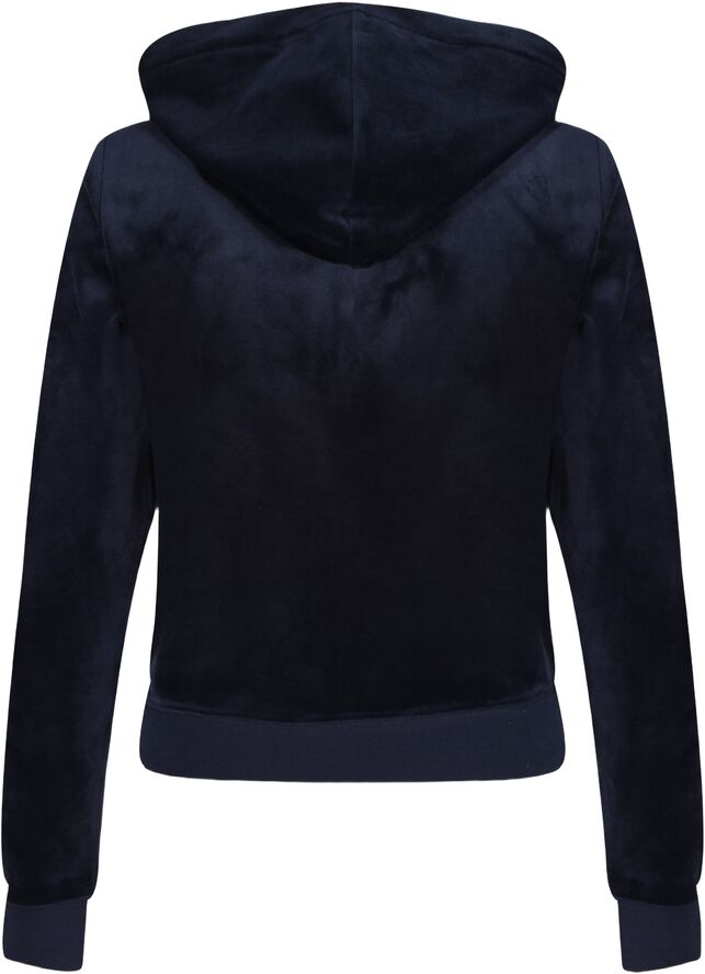 Robertson Classic Velour Zip Trough Hoodie