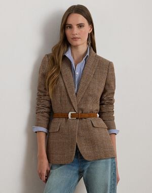 DRPY WOOL POLY SUIT-JACKET