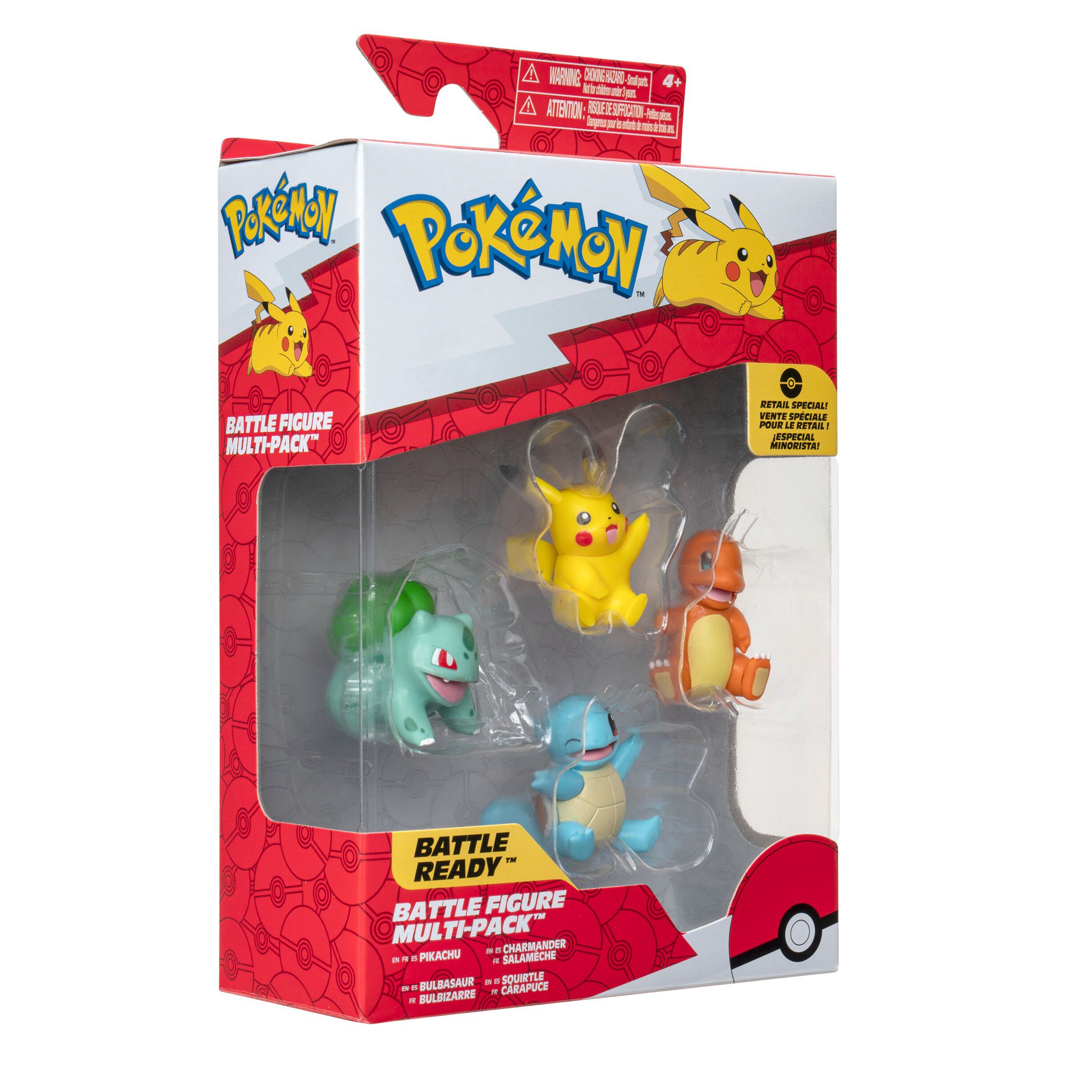 Pokemon battle figure 4 pack