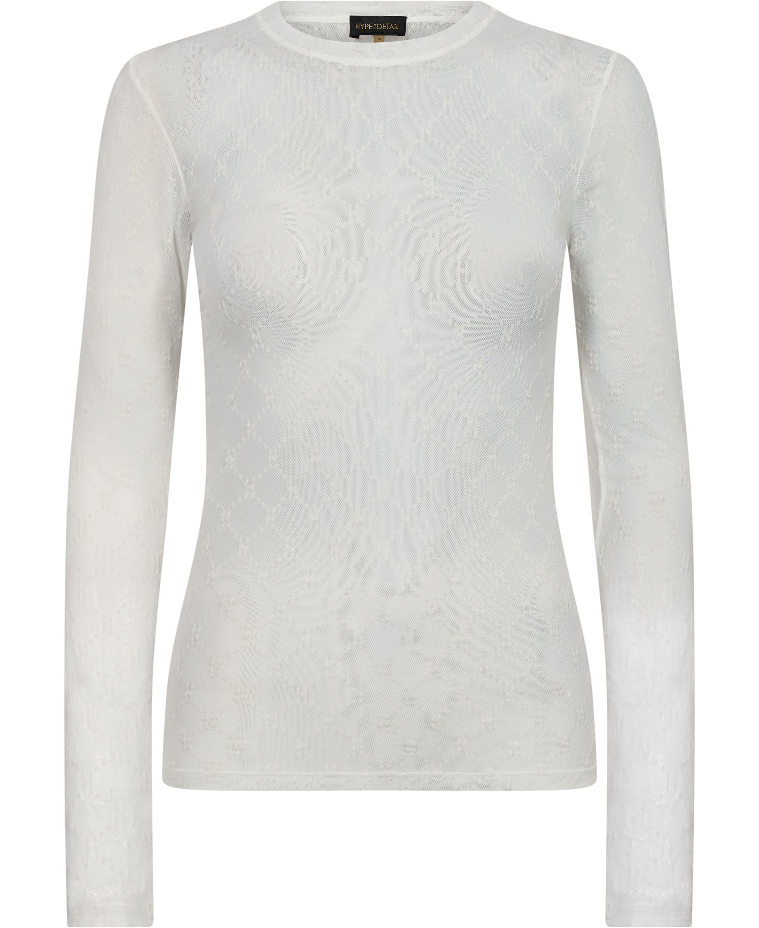 HYPETHEDETAiL mesh blouse