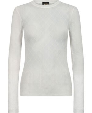 HYPETHEDETAiL mesh blouse