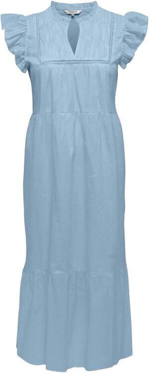 ONLTEA-IDRIS S/L FRILL TAPE DRESS W