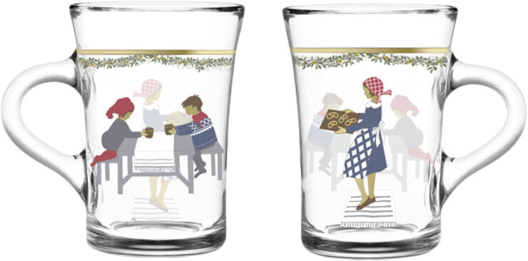 Holmegaard Christmas Jule hotdrink 2024 23 cl multi 2 stk.