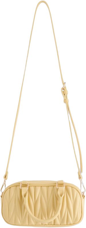 Small shoulder bag in imitation lea