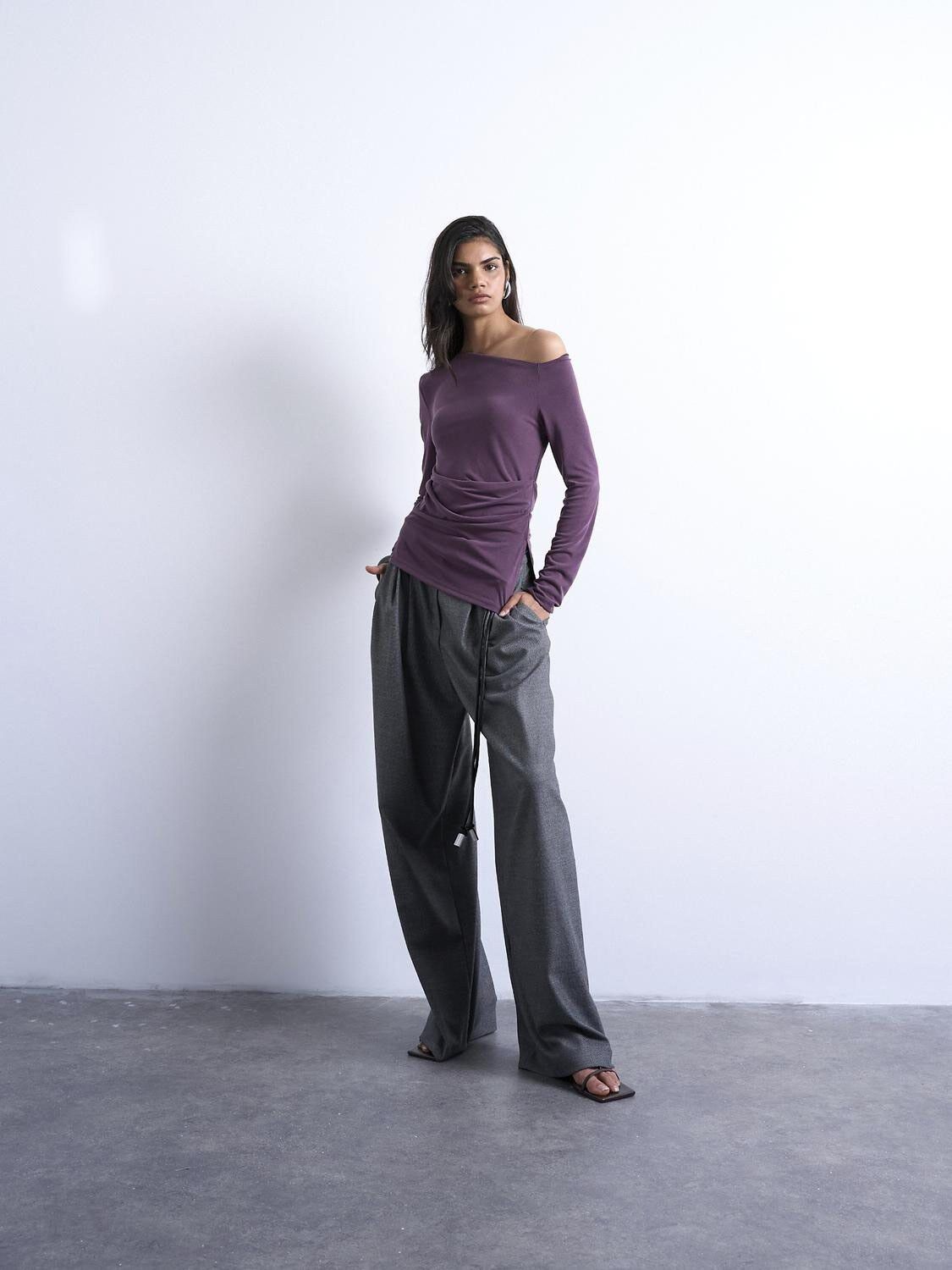 Tssilje Ls O-Neck Top