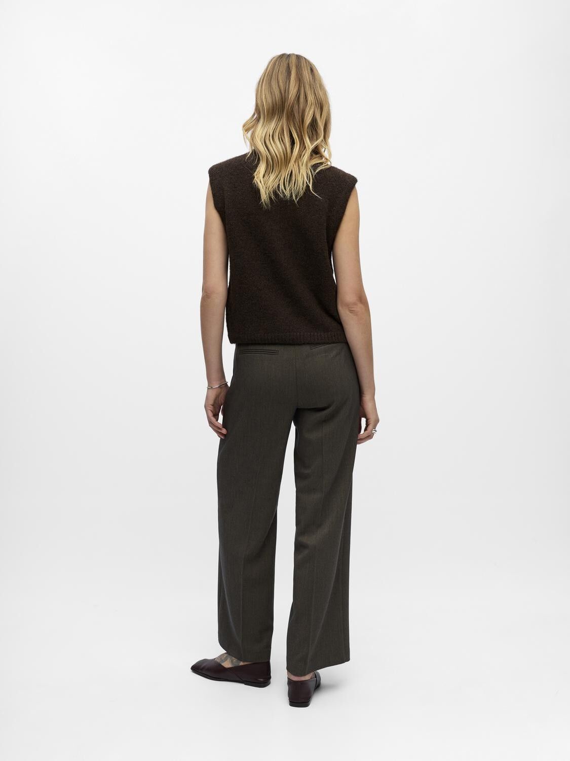 OBJSAGGIA RE KNIT VEST CARDIGAN NOO