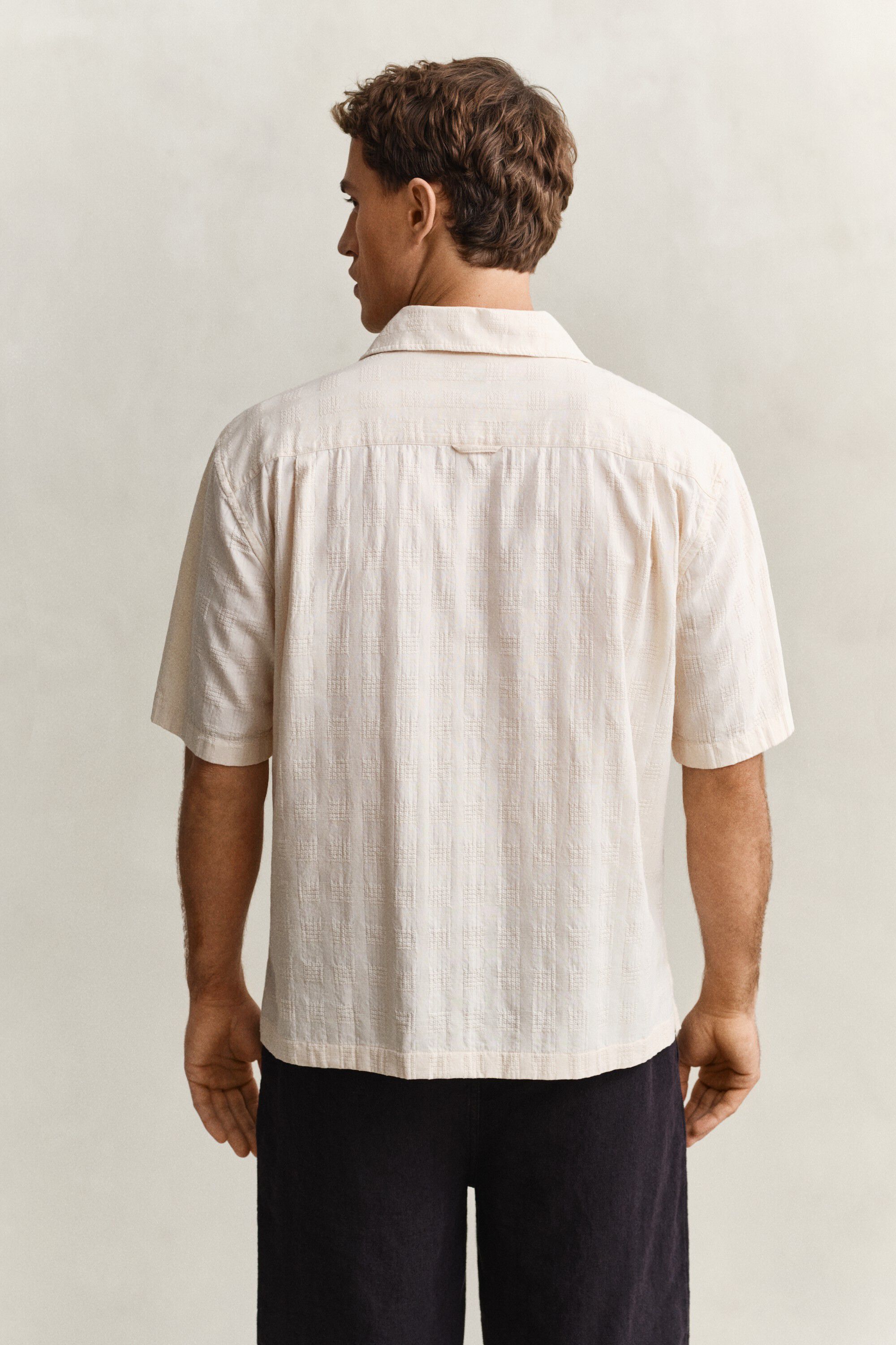 REL TEXTURE CHECK SHIRT