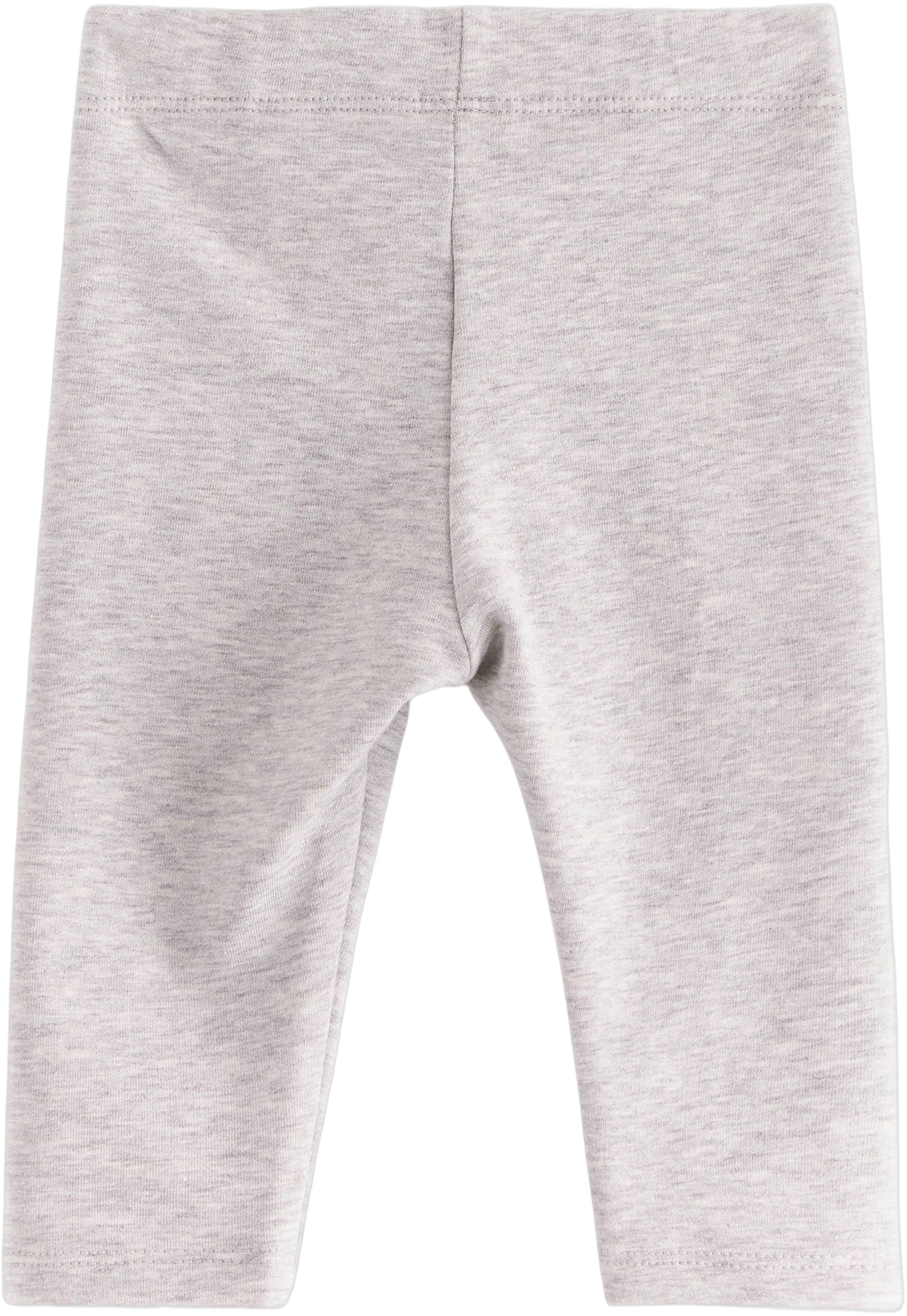 Mjuka leggings i trik&aring; med res&aring;r