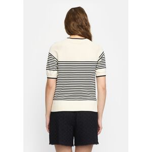 SRMarla SS O-neck Stripe Knit