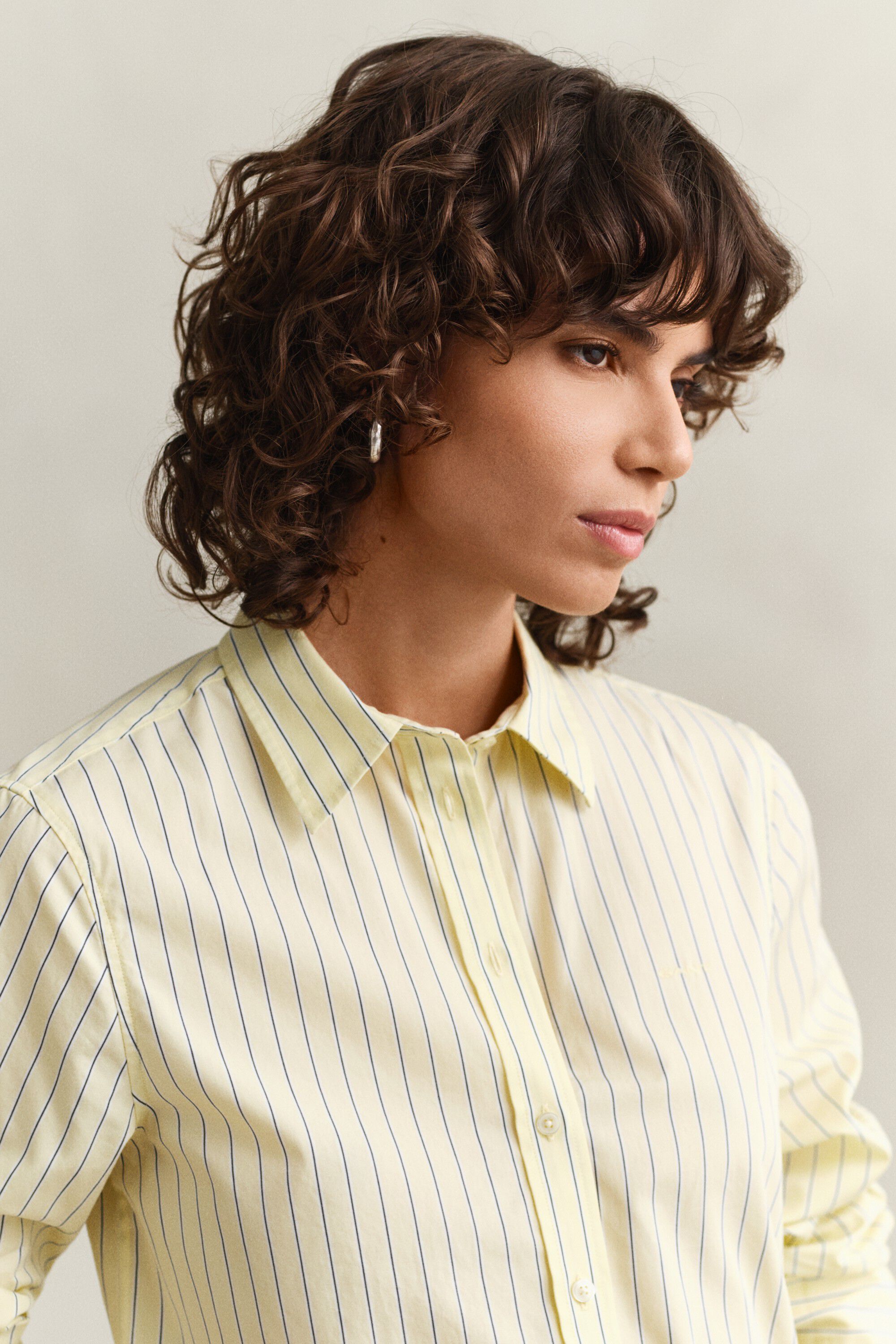 REG CLASSIC POPLIN STRIPE SHIRT