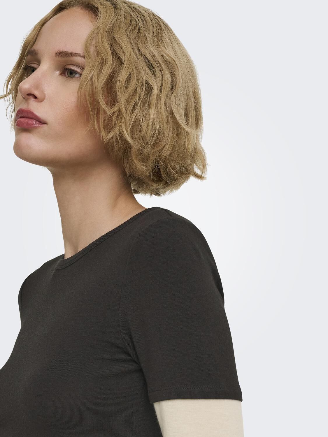 ONLDUBLA L/S DOUBLE TOP JRS
