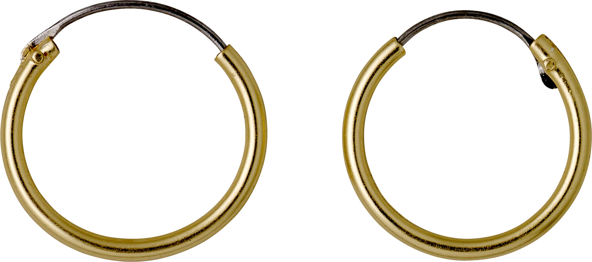 SANNE mini hoop earrings gold-plated