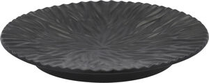 Fat Flame 32,5 cm Matt svart Porslin
