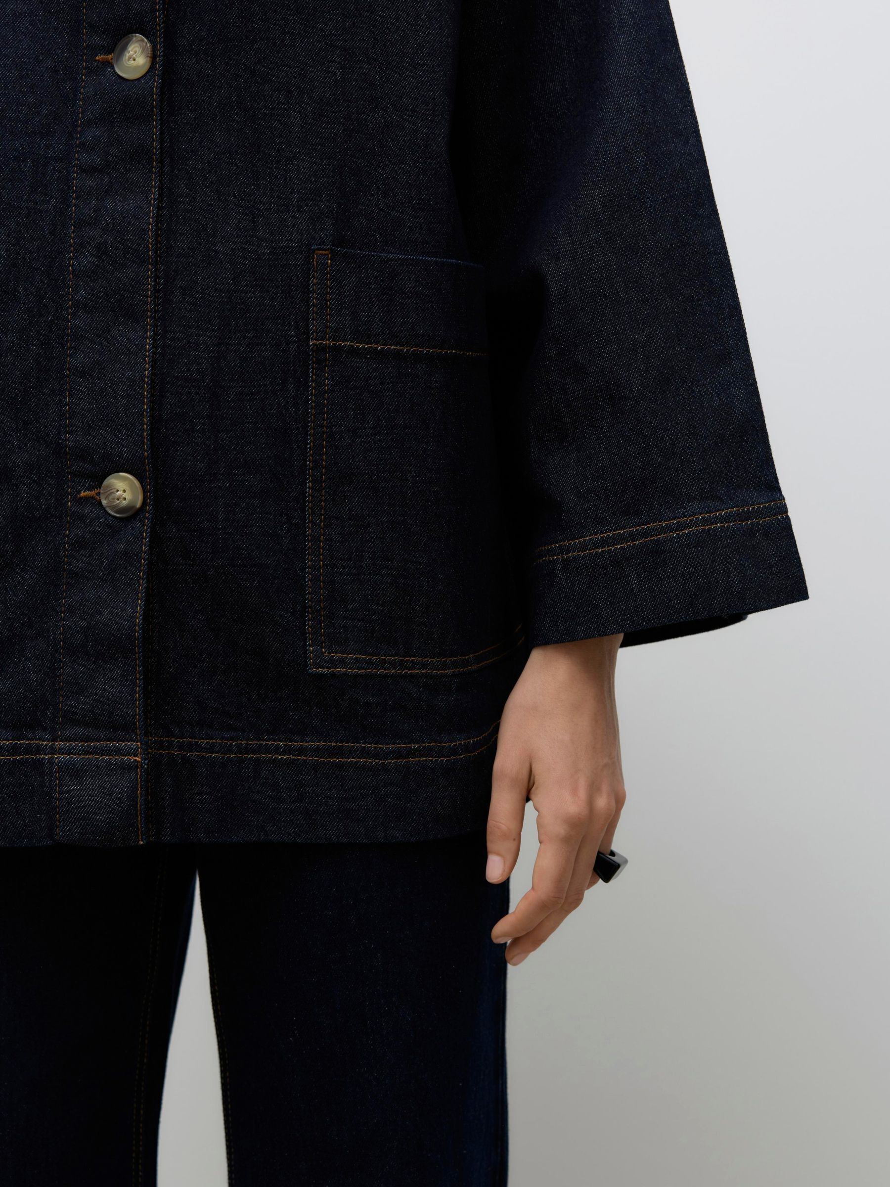 AWVERENA LS OVERSIZED DNM JACKET