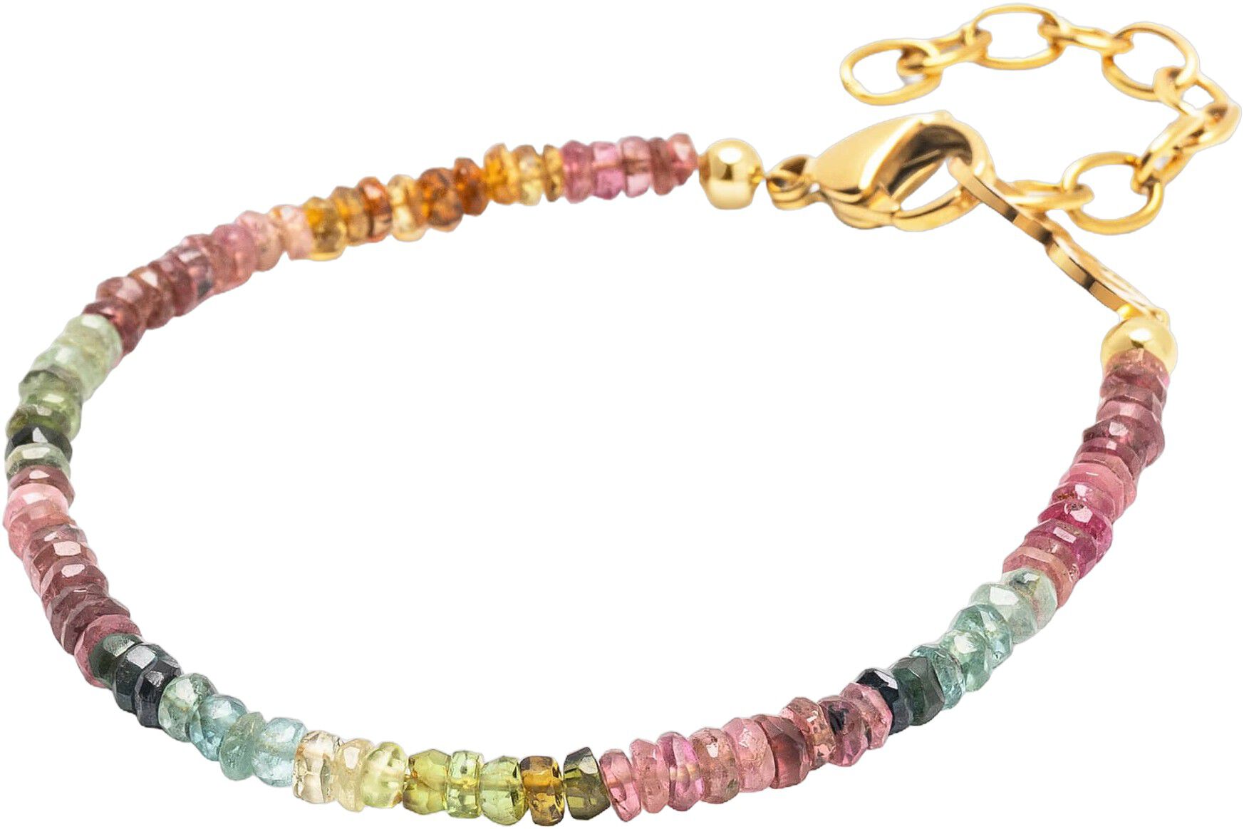 Women's Faceted Tourmaline Bracelet