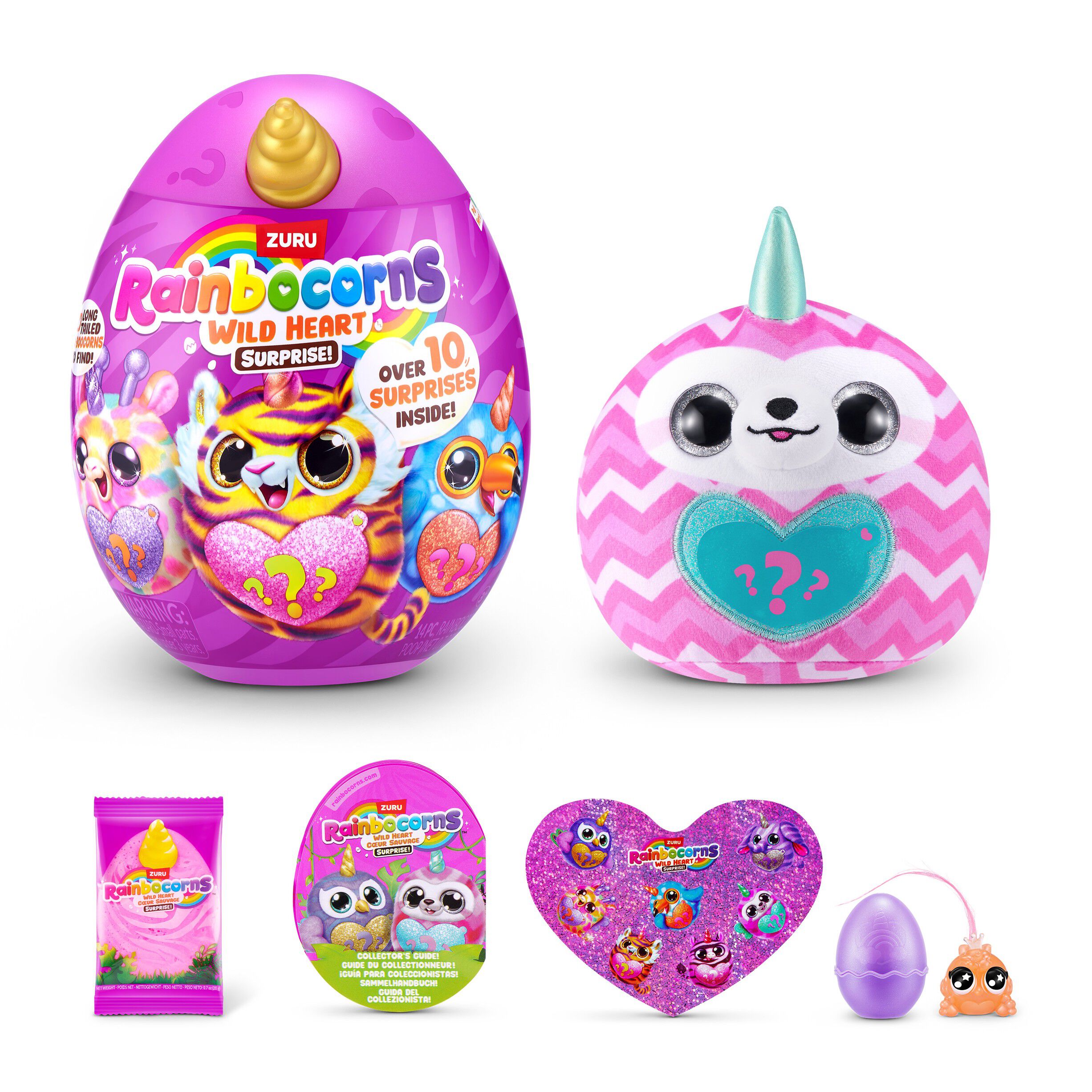 Rainbocorns Sparkle Heart