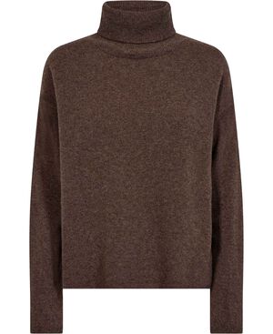 Merino knit rollneck