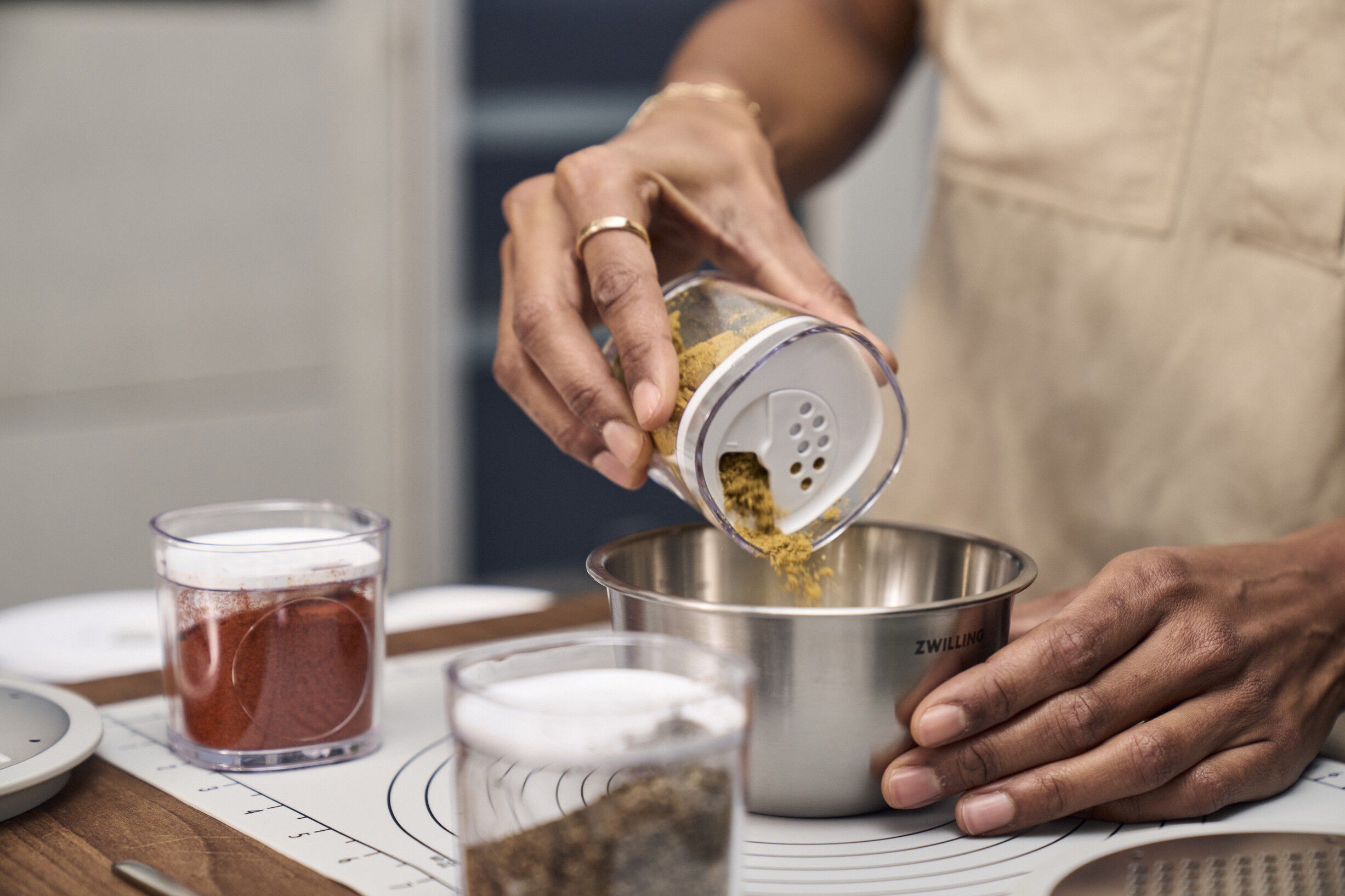 Fresh & Save BOWLS Vakuumsk&aring;l S / 12 cm, Rostfritt st&aring;l, Silver