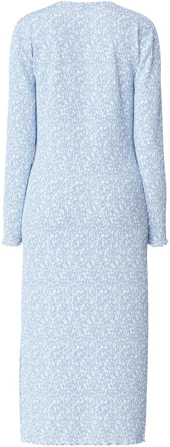 PCFLORA LS MIDI DRESS JRS BC