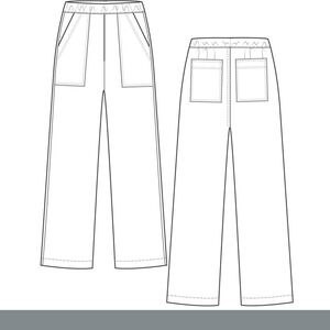 Jasmin Poplin Pants GOTS