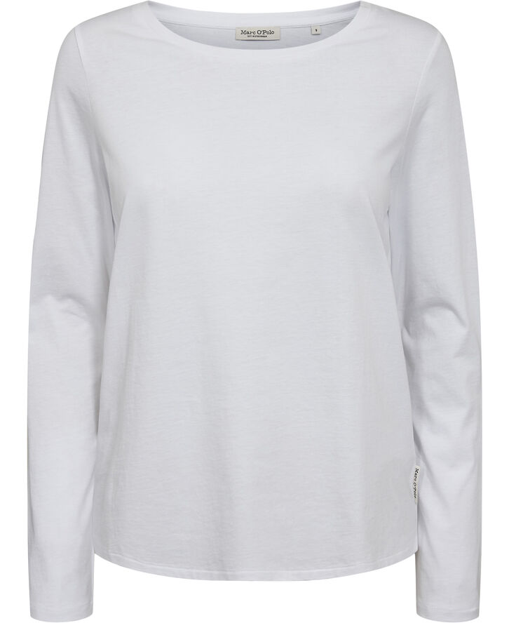 T-shirt, long sleeve, round neck