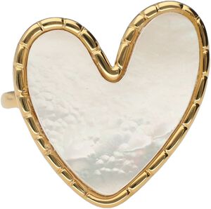 Ring parelmour heart