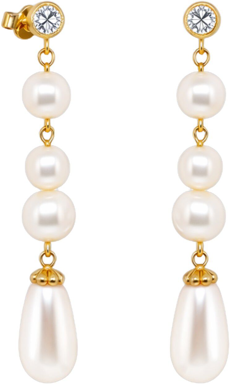 Cordelia Pearl Earring - Gold