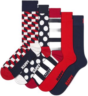 5-Pack Classic Filled Optic Mix Socks