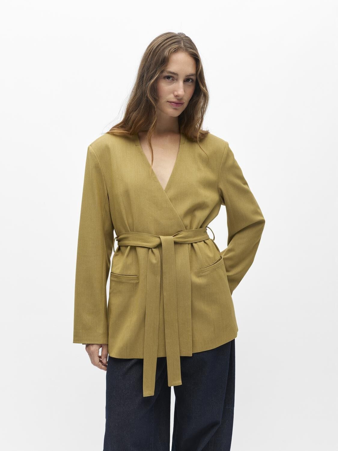 Objlisa Lo L/S Belt Blazer 146 Nd