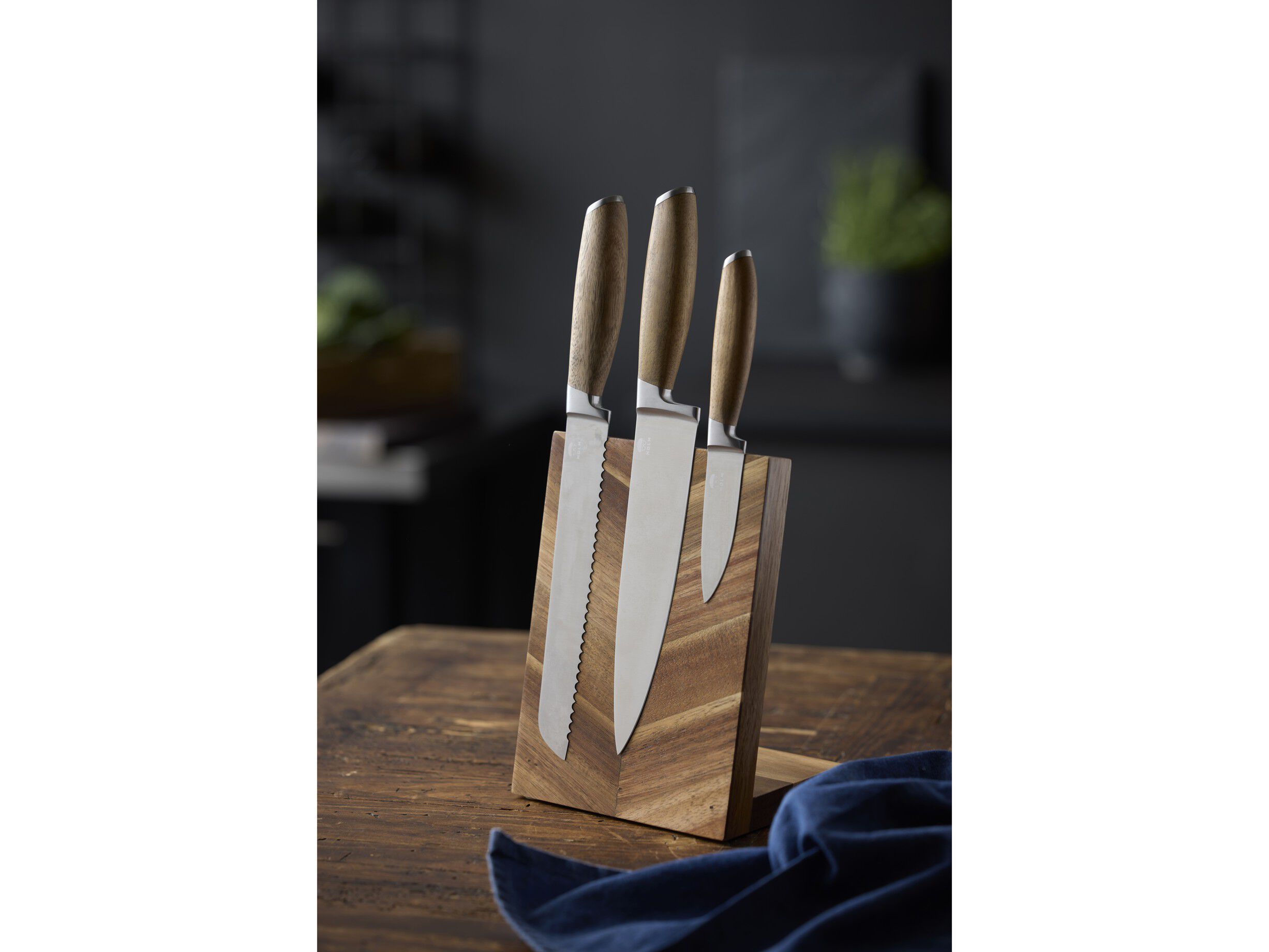 Knivblock Akaciatr&auml;