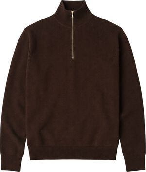 Mario half-zip knit