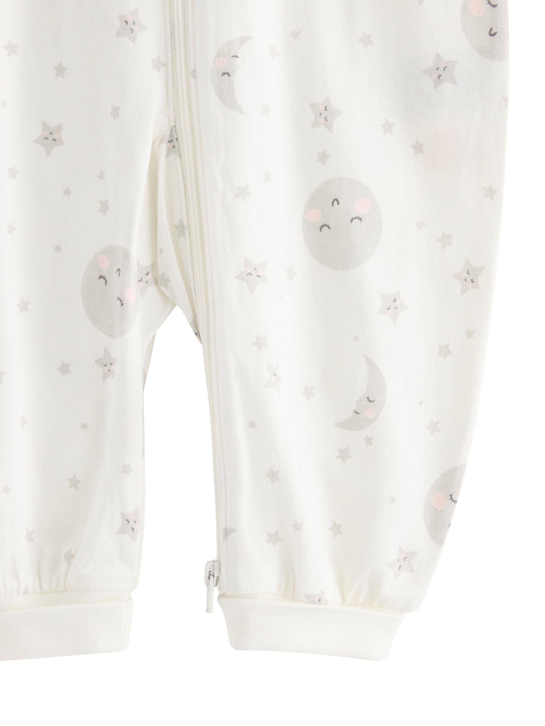 Myk pyjamas i bomull med lange arme