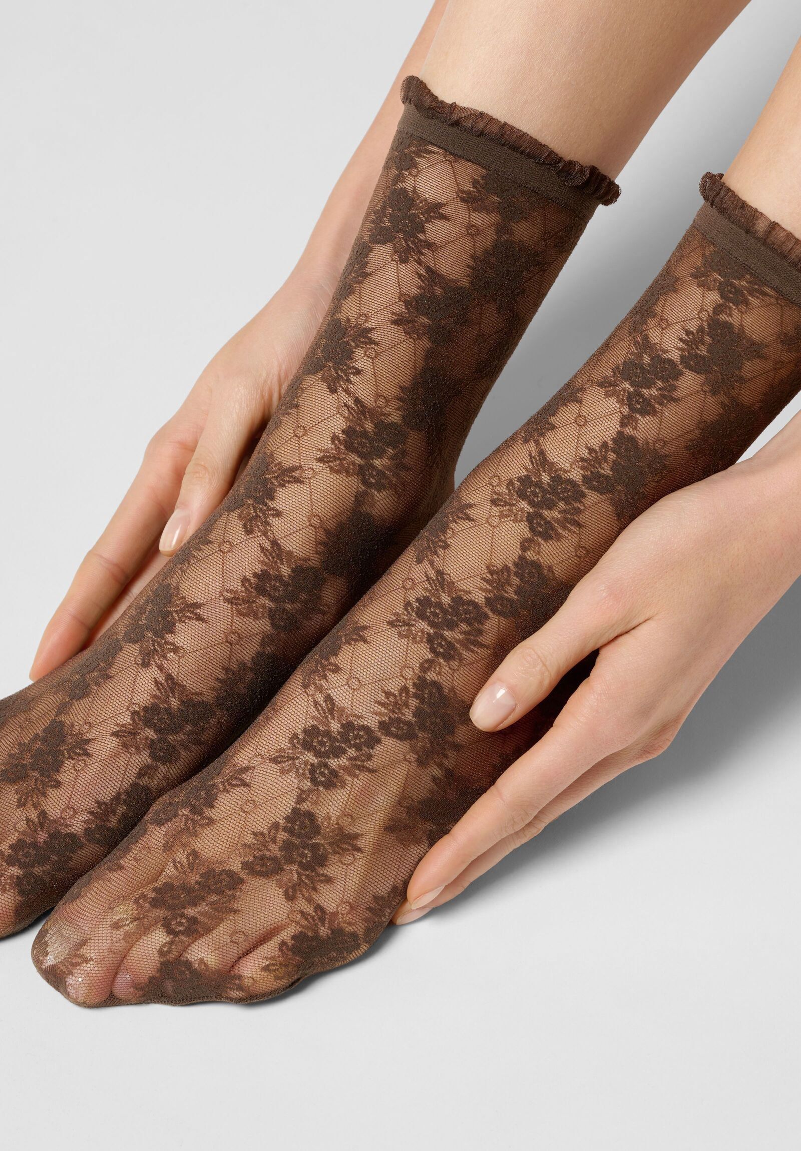 Oroblu Stylish Lace Socks 30