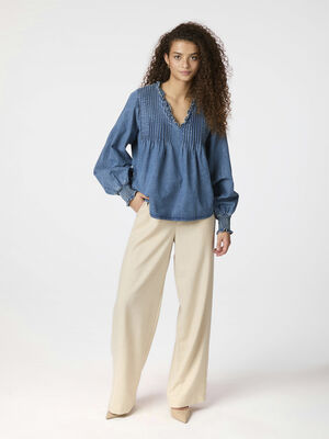 Ililo Denim Blouse