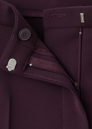 High-waist suits trousers
