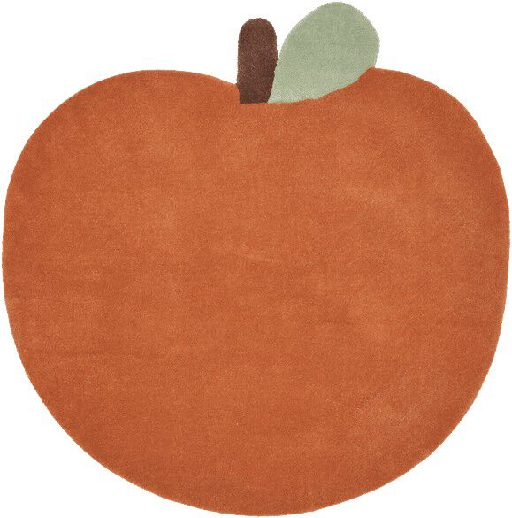 Apple Tufted Rug - Brown Clay