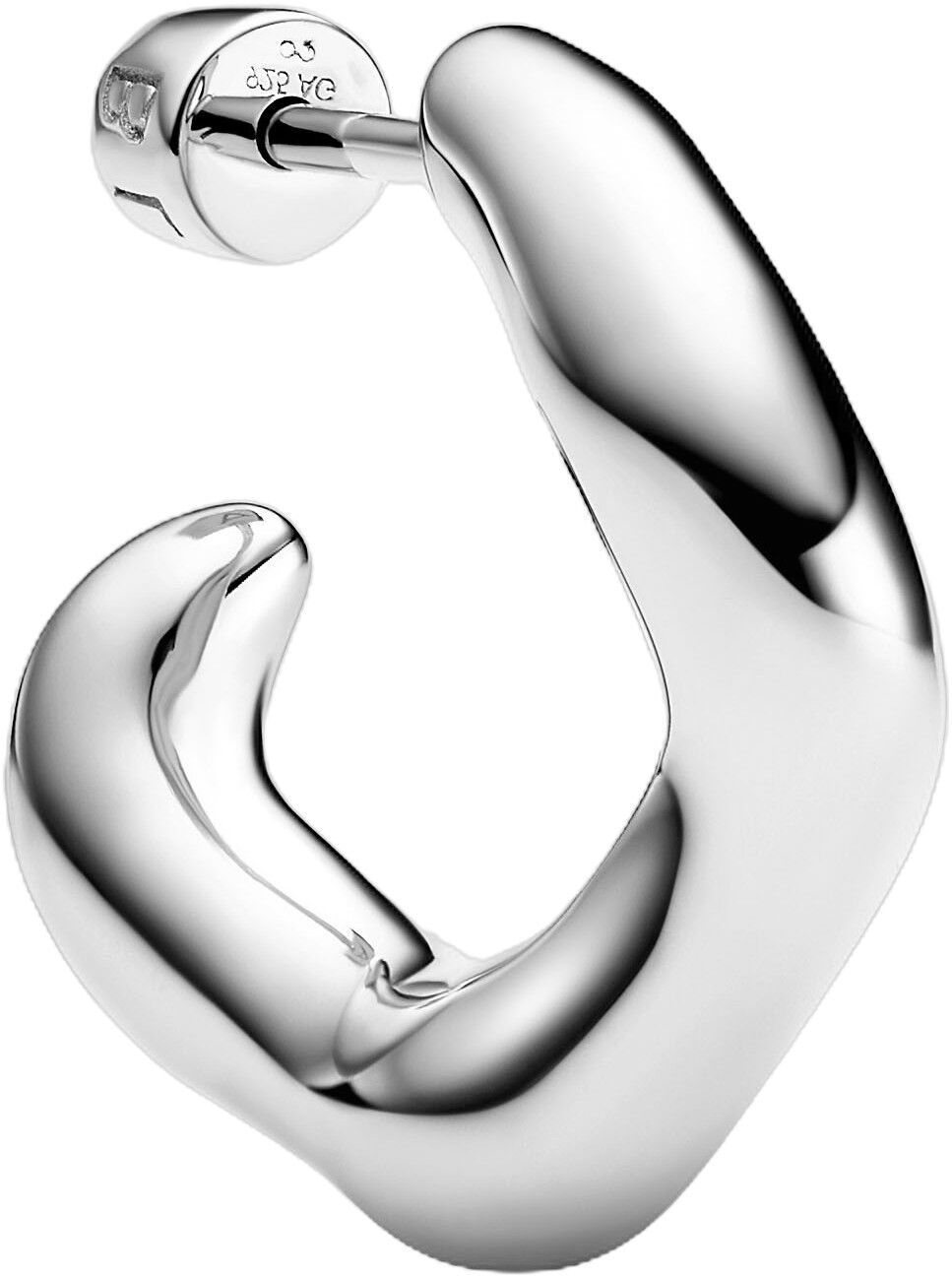 Anil Hoop Small Silver