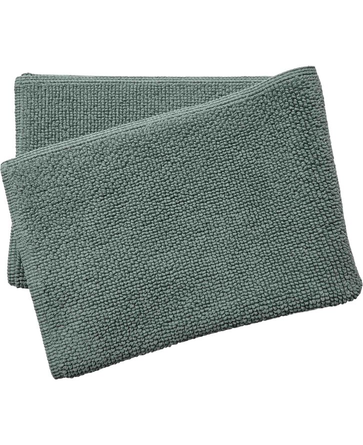 Bathmat stonewashed 60x90 chinois green GOTS
