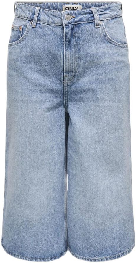 ONLHOPE HW WIDE LONG SHORTS DNM