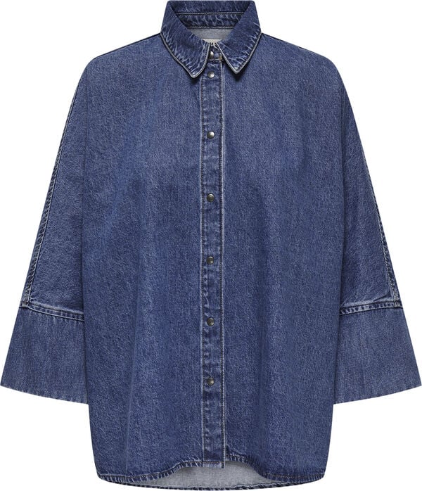 ONLGRACE L/S DNM SHIRT CRO
