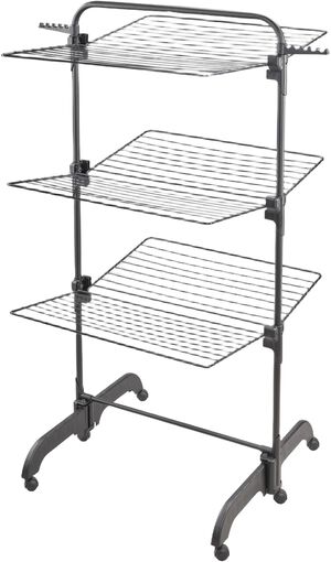 Torkstativ Comfort Tower 420 Svart