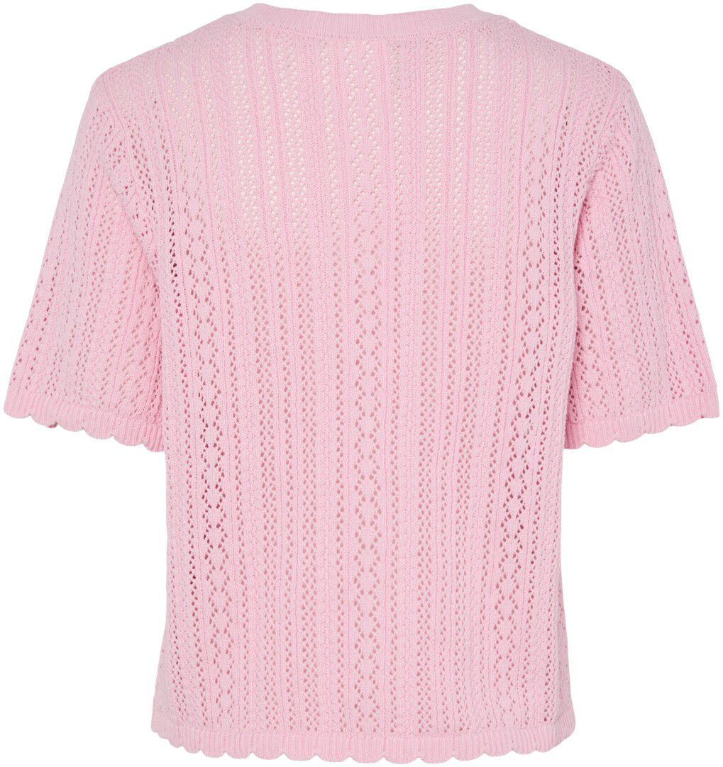 Pcnuka Ss O-Neck Knit Cardigan Noos Bc