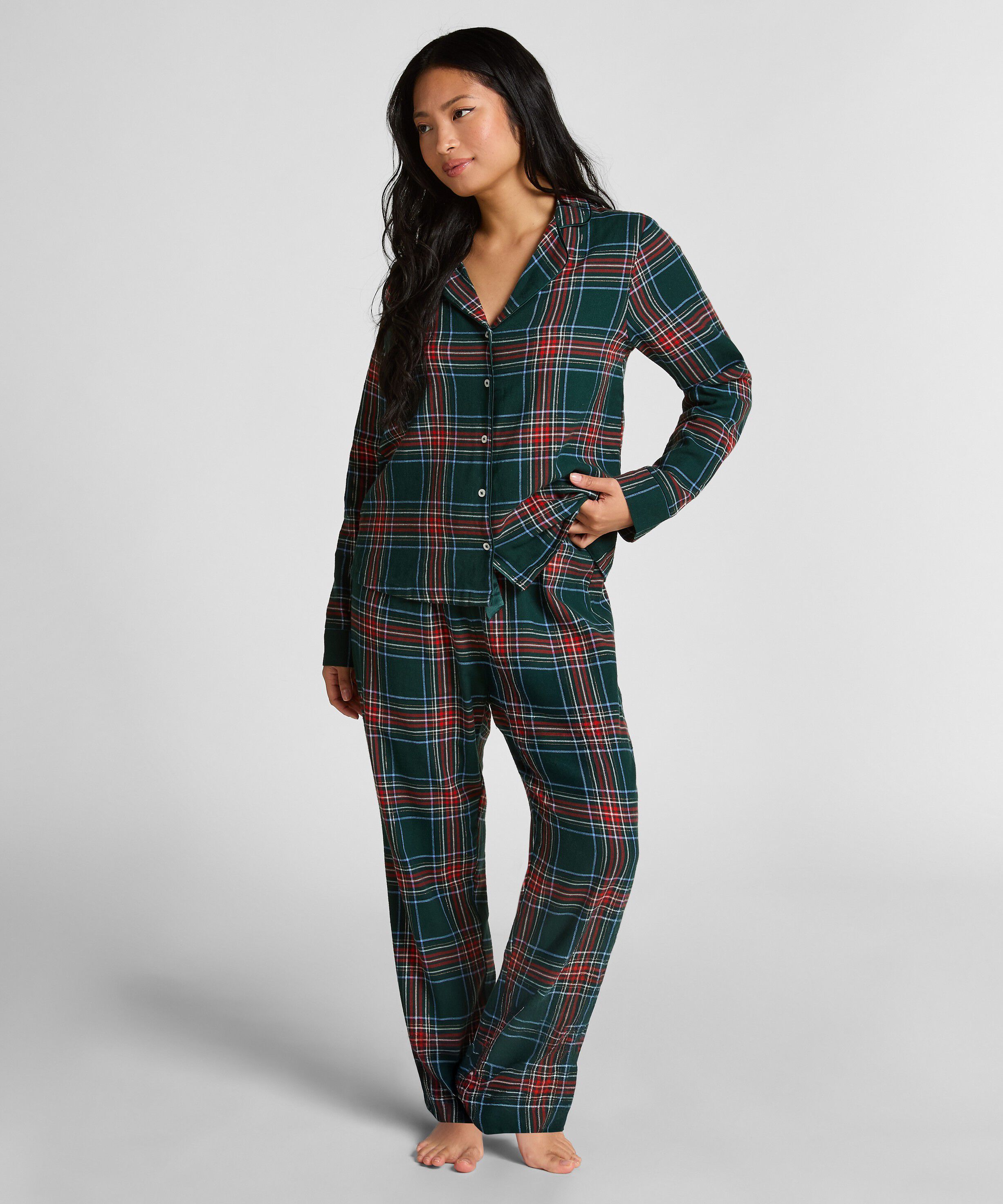 Pyjama Set Flannel Twill Check
