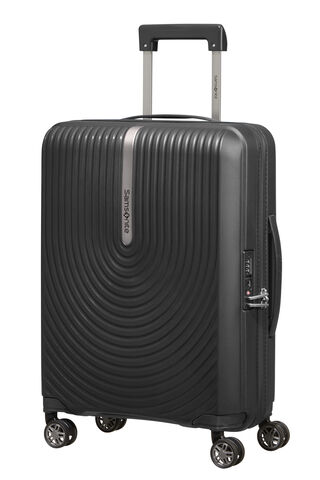 Hi-Fi Cabin 4 wheel Suitcase 55cm Exp BLACK..