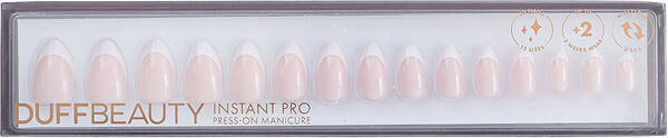 Classic French, Medium Almond - Instant Pro Press-on Manicure