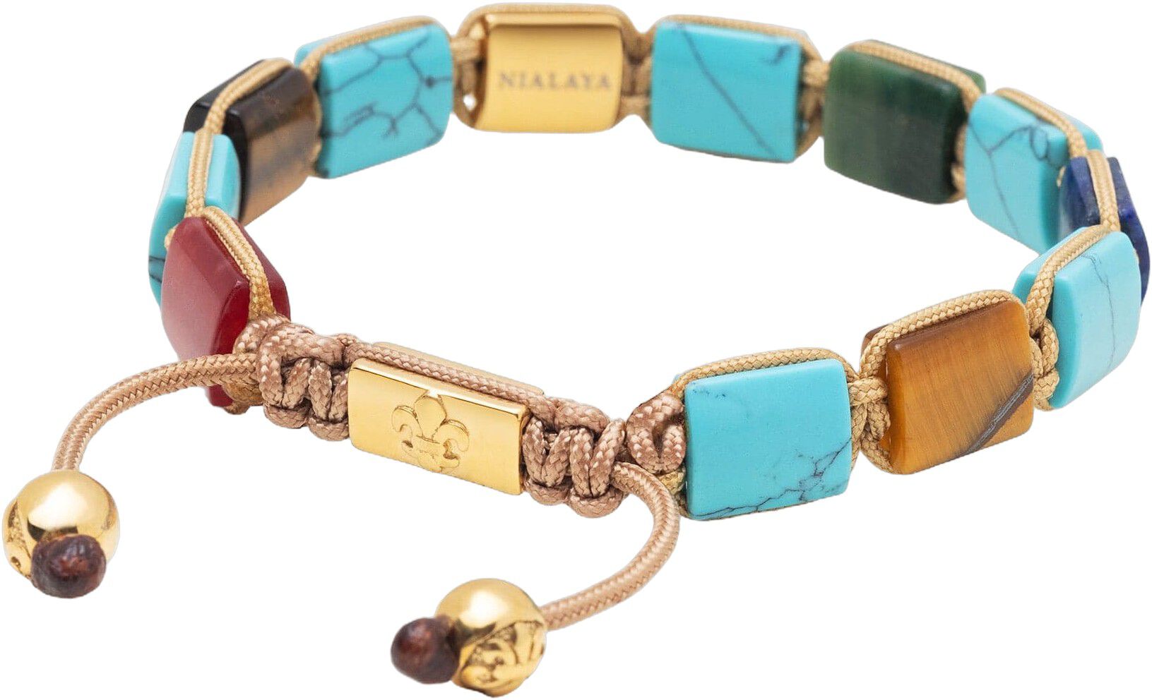 The Dorje Flatbead Collection - Turquoise, Blue Lapis, Carnelian, Brow