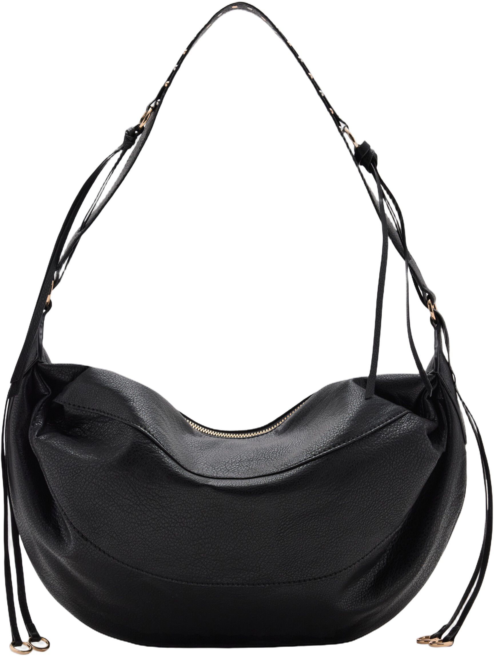 Oval shoulder bag