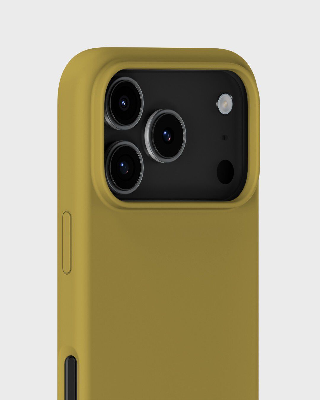 Silicone Case iPhone 17 Pro Warm Olive