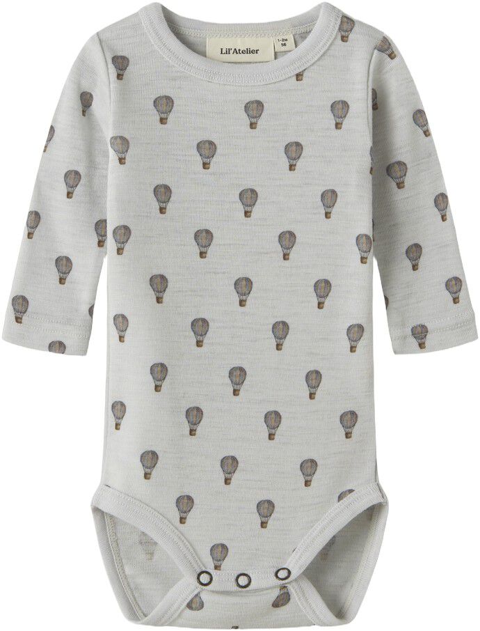 Nbmnoel Nor Wool Ls Slim Body Lil