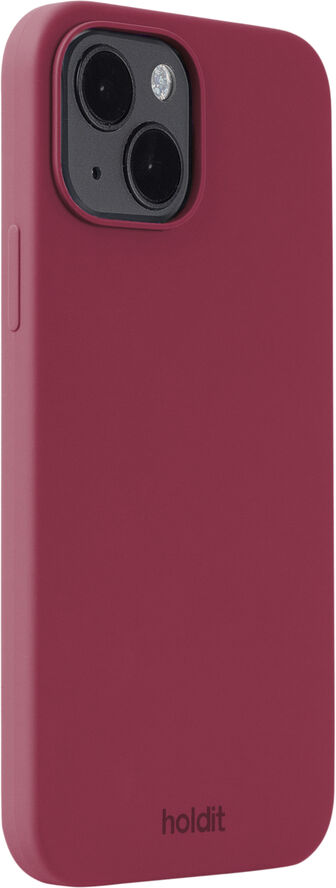 Silicone Case iPhone 15 Red Velvet